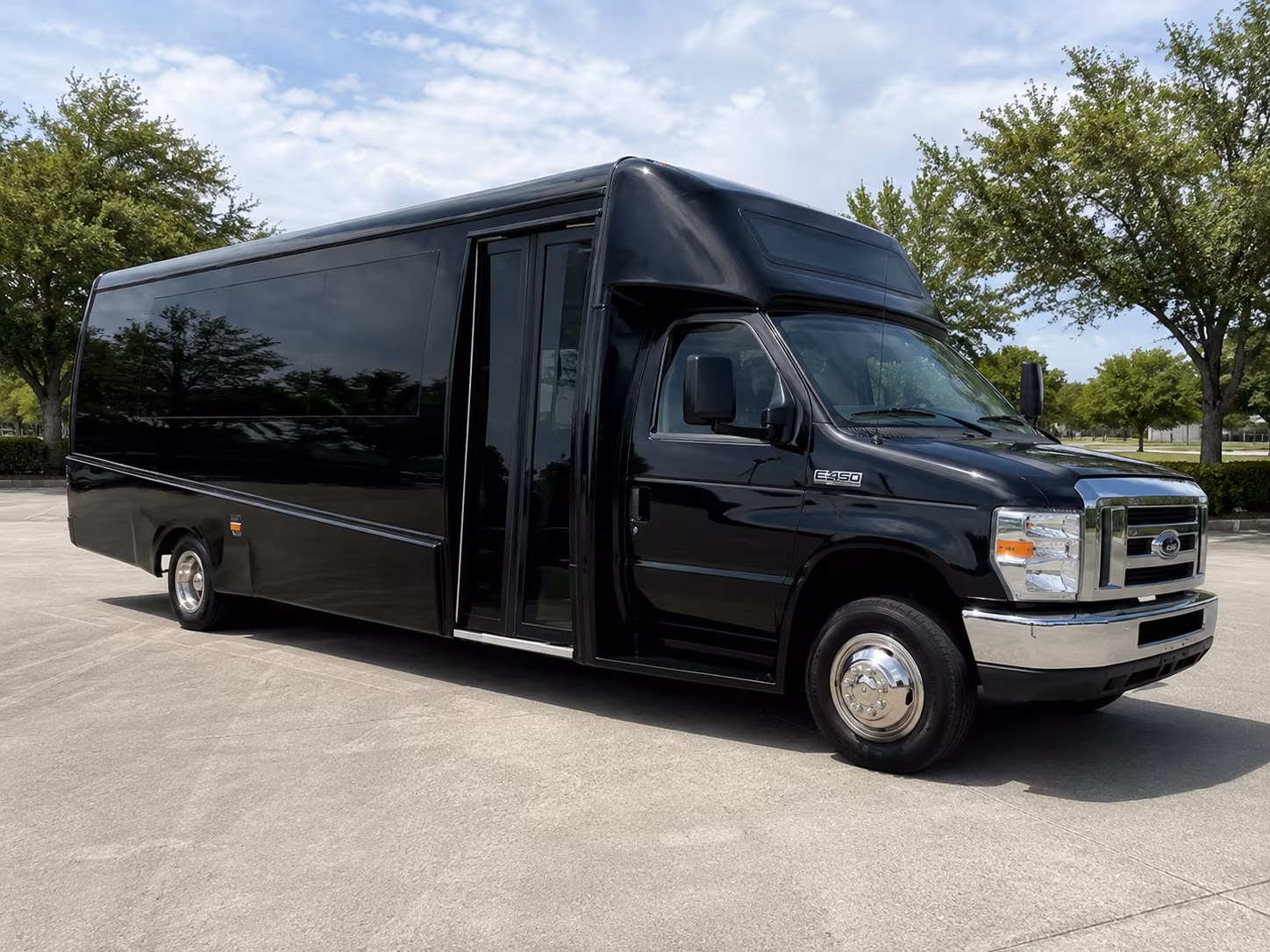 pearland corporate event transportation onboard seating