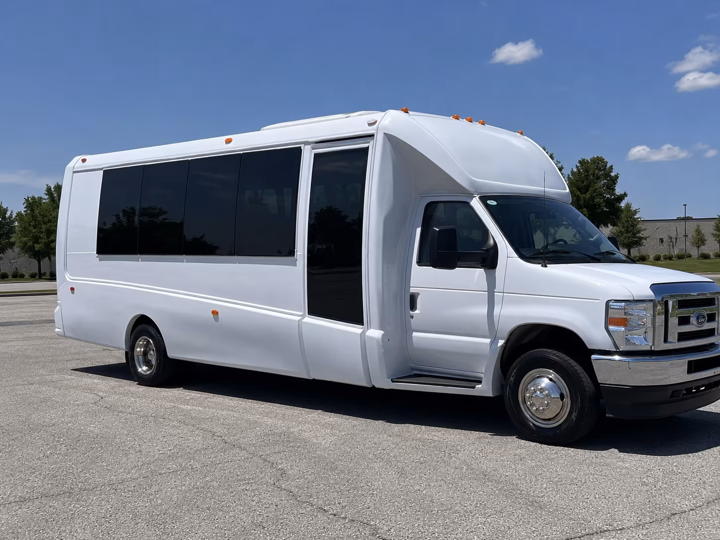 pearland party bus booking step 1